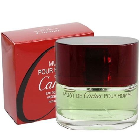 must de cartier pour homme eau de toilette|must de cartier perfume uk.